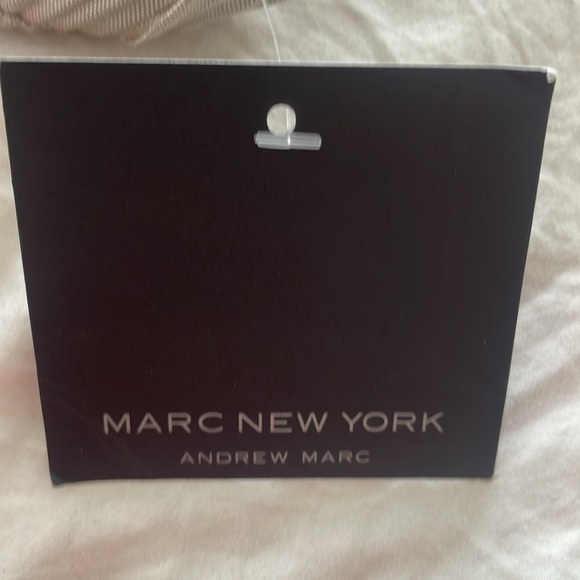 NWT MARC NEW YORK METALLIC WIDE LEG CROP PANTS - Picture 6 of 7